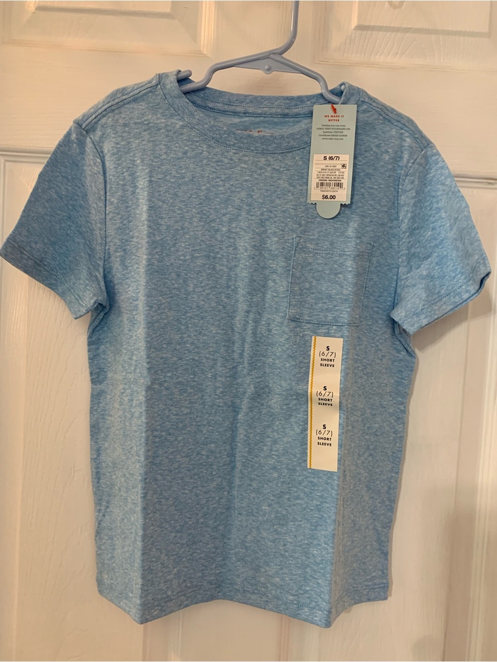 Cat & Jack NWT’s boy’s size small 6/7 tee